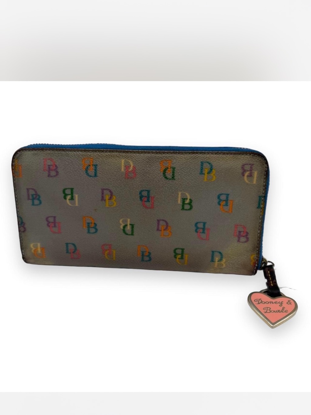 Dooney & Bourke Rainbow Monogram Wallet